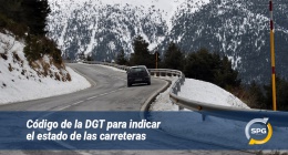 Código de la DGT para indicar estado de las carreteras
