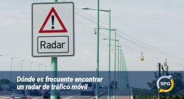Dónde es frecuente encontrar un radar de tráfico móvil