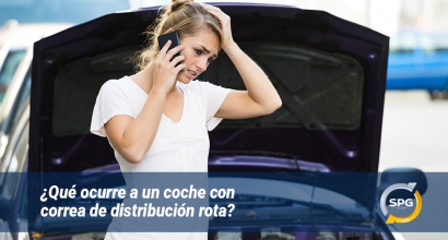 ¿Qué ocurre a un coche con correa de distribución rota?