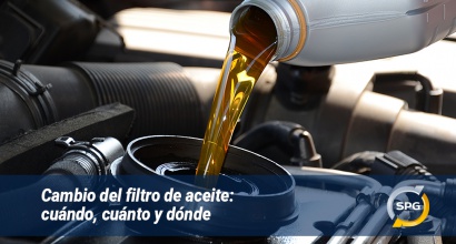 Cambio del filtro de aceite: cuándo, cuánto y dónde