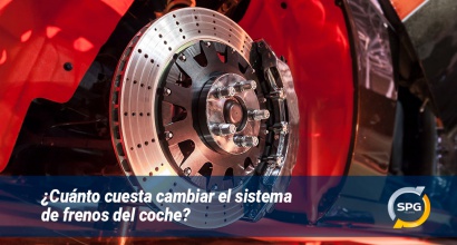 ¿Cuánto cuesta cambiar el sistema de frenos del coche?