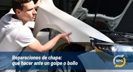 Reparaciones de chapa: qué hacer ante un golpe o bollo