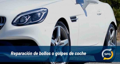 Reparación de bollos o golpes de coche