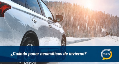 ¿Cuándo poner neumáticos de invierno?