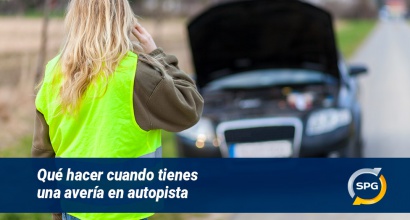 Qué hacer cuando tienes una avería en autopista