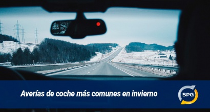 Averías de coche más comunes en invierno