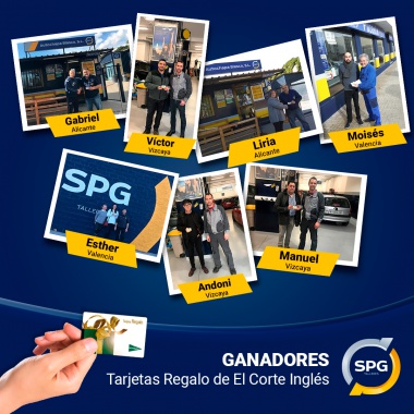 Ganadores sorteo SPG 2019