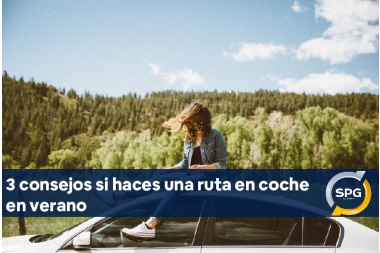 3 consejos si haces una ruta en coche en verano