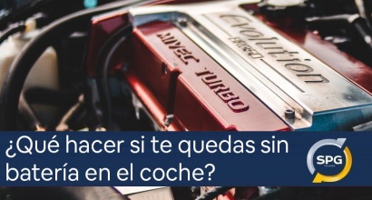 ¿Qué hacer si te quedas sin batería en el coche?