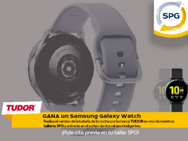 Tudor y SPG Talleres sortean 2 Samsung Galaxy Watch